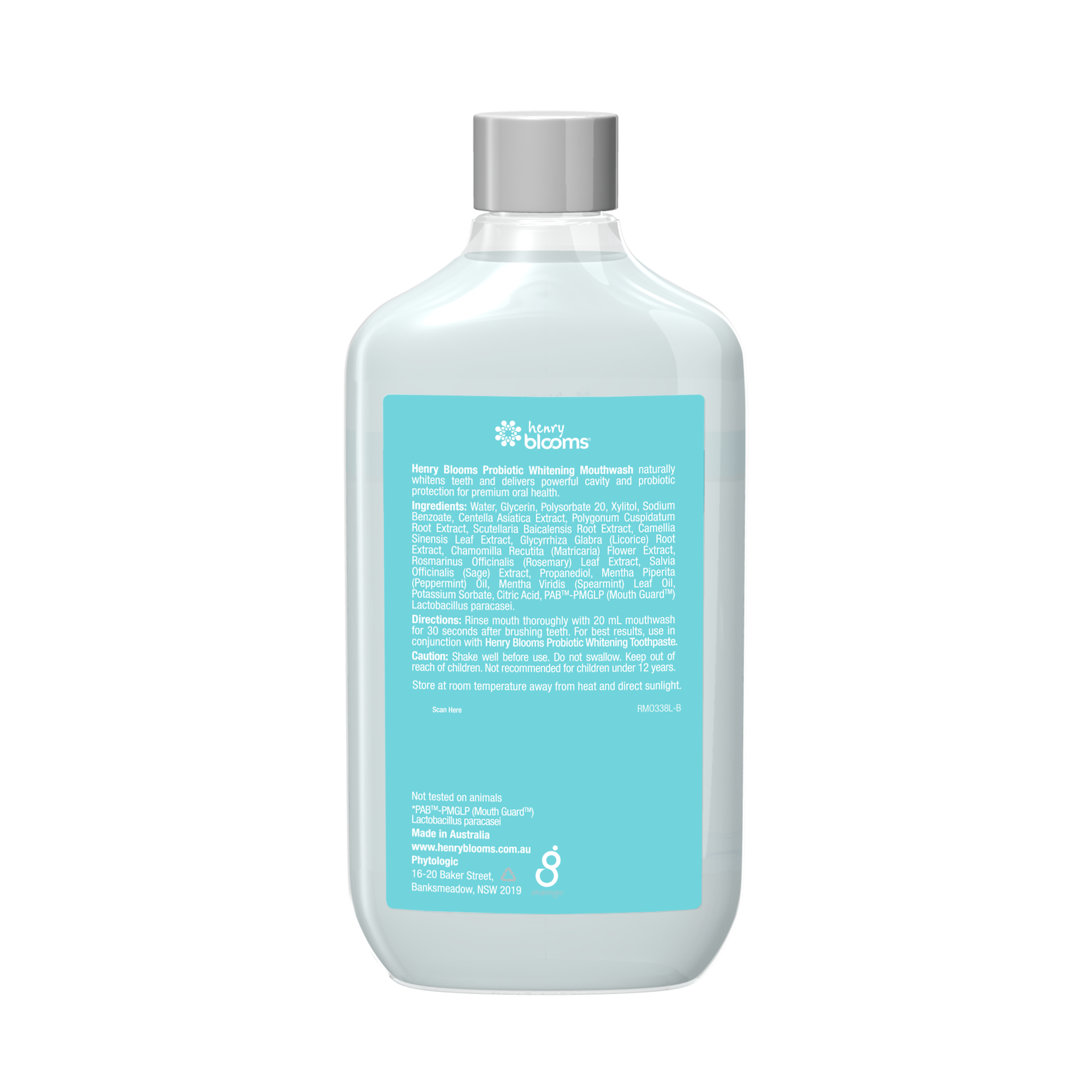 Probiotic Whitening Mouthwash Henry Blooms